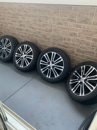 受け渡し決まりました　平成25年式タントカスタム　純正アルミホイールセット