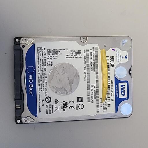 ハードディスク HDD WD BLUE　500GB