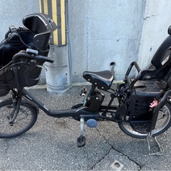 パナソニック電動自転車　子乗せ【中古】【ジャンク】