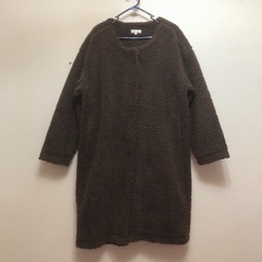 ボアコート/茶/美品/使用頻度少