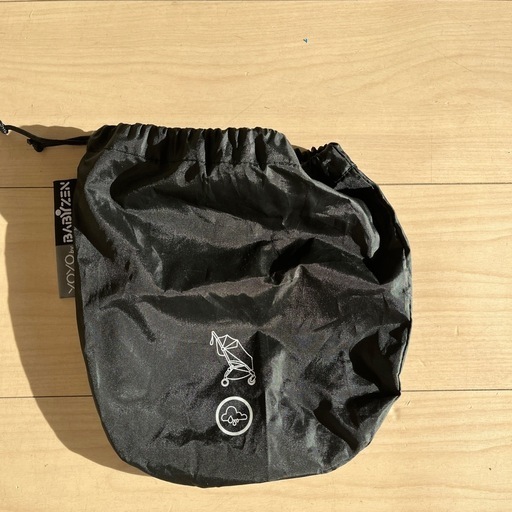 お値下げ！ベビーゼンyoyoブラック+純正レインカバー、持ち手カバー、フックおまけ付き