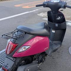 スズキ レッツ 現行型 実動 CA4AA 新品リアタイヤ 検) ジョルノ dio トゥデイ ビーノ v50 ca42a ca44a ca47a LETSの画像