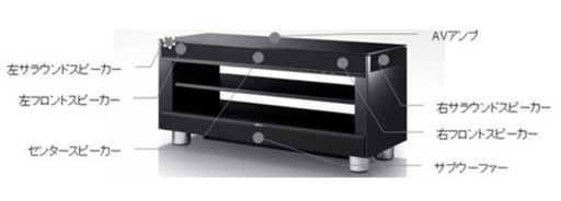 SONY 5.1ch  スピーカー システム テレビ台 テレビボード　THEATRE STAND SYSTEM RHT-G800