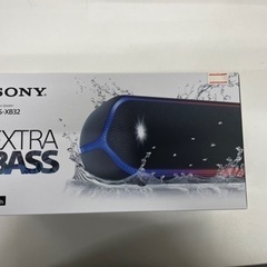 新品ワイヤレスポータブルスピーカー SRS-XB32/B （ブラック）