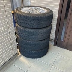 冬タイヤホイールつき
