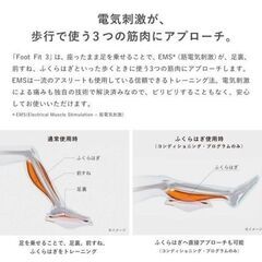 SIXPAD Foot Fit 3 HEAT シックスパッド フットフィット 3 ヒート ホワイトの画像
