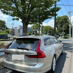 7月渡し★VOLVOボルボ V90最上級エステート 屋内駐車シャンパンゴールドの画像