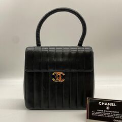 【カードあり正規品】CHANEL シャネル　マトラッセ　ハンド バッグ　ブラック