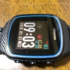 ゴルフウォッチ　時計　グリーンオン THE GOLF WATCH NORM II G018 （ブラック）の画像