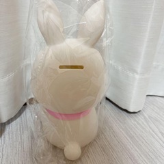 【新品】うさぎ貯金箱　貯金箱コインバンク　賽銭箱　可愛い　プレゼント　大容量の画像