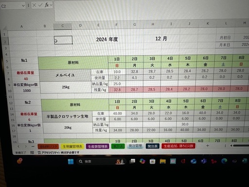 ベーカリー、飲食店用発注完了システム
