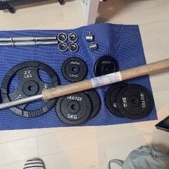 ベンチプレスやダンベル一式