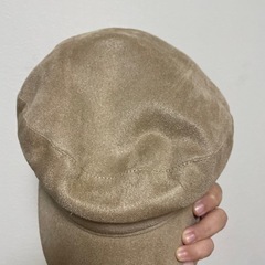 最終お値下げ！美品　ANAP キャスケット　帽子　調節可能　フリーサイズ　レディースの画像
