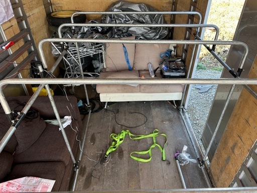 軽トラ荷台幌ボネ