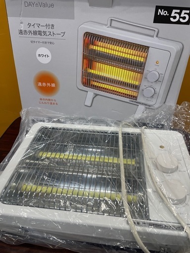 21年製‼️電気ストーブ