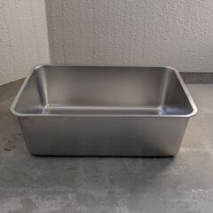 猫用トイレ ステンレス製 大型 現地取引限定