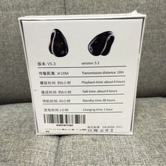 ワイヤレスイヤホン　新品未開封の画像