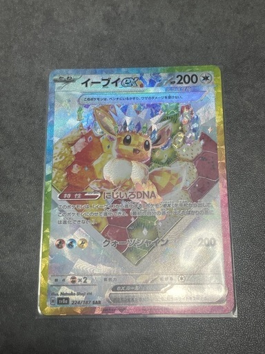 ポケモンカード　テラスタルフェスex イーブイex ケーキ　SAR