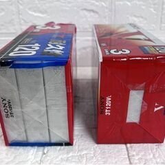未使用 ソニー VHS ビデオカセットテープ 3本組×2パック スタンダード 標準120分 ☆ 札幌市 白石店 の画像