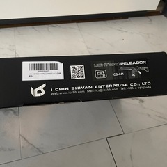 ICS  エアガン　電動　サバゲー　バッテリー付き　の画像