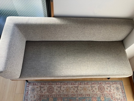 unico ウニコ ファニート オーク材 arm bench 2人掛ソファー