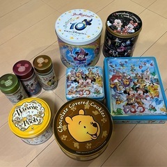 ディズニー　缶のみ　9点　