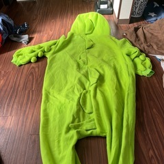 ガチャピン着ぐるみパジャマの画像