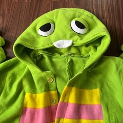 ガチャピン着ぐるみパジャマの画像