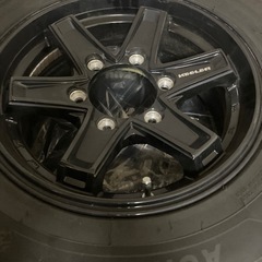 ハイエース　中古　スタッドレス　タイヤホイルセット