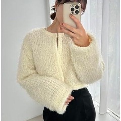 【新品】スナイデル ファーライクニットジャケット レディース s...