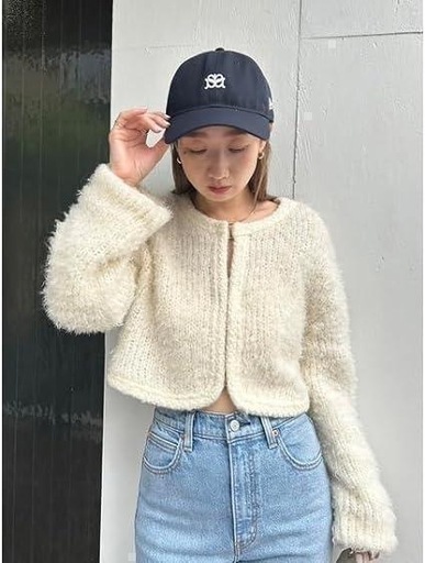 【新品】スナイデル ファーライクニットジャケット レディース snidel
