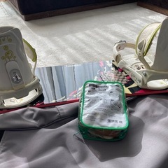 女性向け スノボ セット スノーボード SALOMON サロモン ケース付き の画像