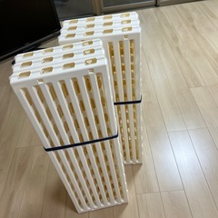 シングル　プラスチックすのこ2組！軽量の画像