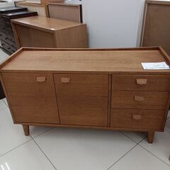 ★ジモティ割あり★  キャビネット ナチュラルブラウン H65....