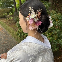 2025年1月13日　成人式のヘアメイク着付け✨