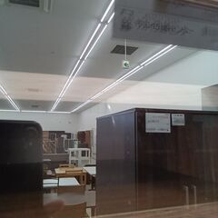 ★ジモティ割あり★ ベルーナ レンジボード ブラウン H182×D39.5×W89 クリーニング済み HJ5478の画像
