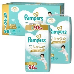 【パンツ Mたっちサイズ 96枚】パンパース オムツ 肌へのいち...