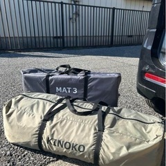 DODキノコテント➕MAT3➕ペグハンマーの画像