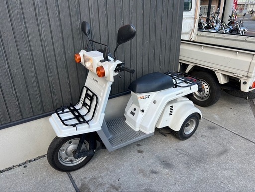 ★14万円　ジャイロx 後期　2スト　セル1 実働車　ホンダ　TD01 原付　走行少ない！