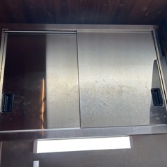 業務用キッチン作業台　釣棚
の画像