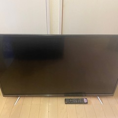 決まりました。2019年製/43型/4k液晶テレビ