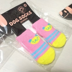 新品　犬用靴下  Mサイズ