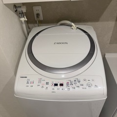 乾燥機付き洗濯機　東芝ZABOON AW-8V6の画像