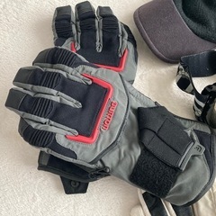 BURTON バートン スノボ用品 ゴーグル ニット帽 グローブ 5点セットの画像