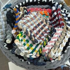 靴下輪っかコースターの画像