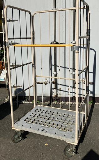 【商談中】中古カゴ台車　W850×D650×H1700㎜　K089