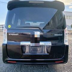 【車検2年付き☆コミコミ33万5000円】平成21年　ホンダ　ステップワゴン　スパーダ　8人乗り　2WD　黒　走行距離149,000㎞　両側スライドドア・ナビ・ETCの画像