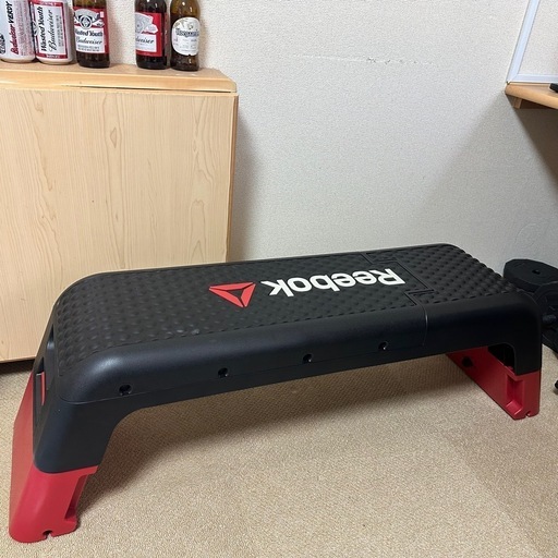 12/30まで　Reebok トレーニングデッキ　ステップ台　インクラインベンチ　ダンベルセット