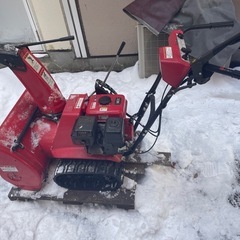 札幌市内無料配送　ホンダ 除雪機 HS655 整備済み 現状 HONDA 実働品 の画像