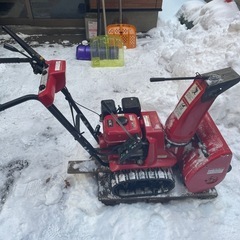 札幌市内無料配送　ホンダ 除雪機 HS655 整備済み 現状 HONDA 実働品 の画像